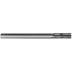 Chucking Reamer: 0.234″ Dia, 3-7/8″ OAL, 1-1/2″ Flute Length, Straight Shank, High Speed Steel 6 Flute, RH