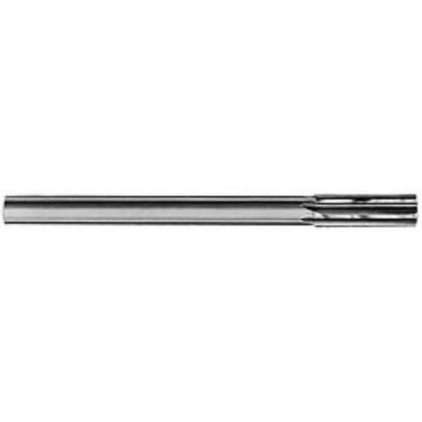 Chucking Reamer: 0.473″ Dia, 4″ OAL, 1-3/8″ Flute Length, Straight Shank, Solid Carbide 6 Flute, RH