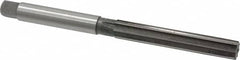 Interstate - 7/16" Diam, Straight Shank, 2-3/4" Flute, Hand Reamer - A1 Tooling