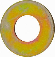 Value Collection - 1-3/8" Screw, Grade 8 Alloy Steel USS Flat Washer - 1.493" ID x 2.78" OD, 0.213" Thick, Zinc Yellow Dichromate Finish - A1 Tooling