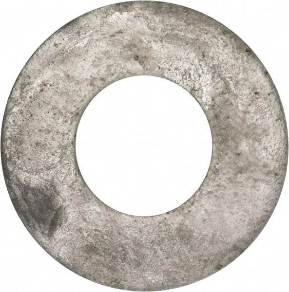 Value Collection - 1-1/2" Screw, Grade 2 Steel USS Flat Washer - 1.615" ID x 3.545" OD, 0.213" Thick, Galvanized Finish - A1 Tooling