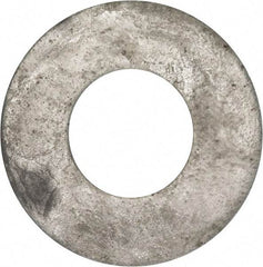 Value Collection - 1-1/2" Screw, Grade 2 Steel USS Flat Washer - 1.615" ID x 3.545" OD, 0.213" Thick, Galvanized Finish - A1 Tooling