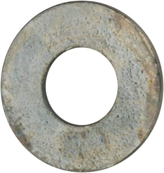 Value Collection - #3 Screw, Grade 2 Steel SAE Flat Washer - 7/64" ID x 1/4" OD, 0.035" Thick, Zinc-Plated Finish - A1 Tooling