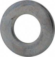 Value Collection - 7/16" Screw, Grade 2 Steel SAE Flat Washer - 15/32" ID x 59/64" OD, 0.08" Thick, Zinc-Plated Finish - A1 Tooling