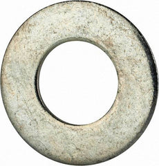 Value Collection - 5/8" Screw, Grade 2 Steel SAE Flat Washer - 21/32" ID x 1-5/16" OD, 0.121" Thick, Zinc-Plated Finish - A1 Tooling