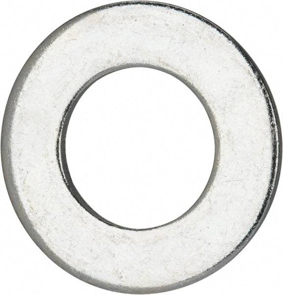 Value Collection - 1-1/4" Screw, Grade 2 Steel SAE Flat Washer - 1-3/8" ID x 2-1/2" OD, 0.192" Thick, Zinc-Plated Finish - A1 Tooling