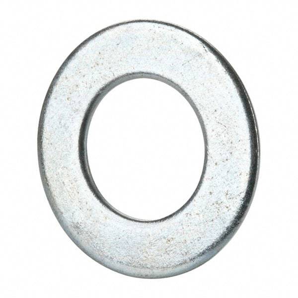 Value Collection - 1-3/8" Screw, Grade 2 Steel SAE Flat Washer - 1-7/16" ID x 2-3/4" OD, 0.213" Thick, Zinc-Plated Finish - A1 Tooling