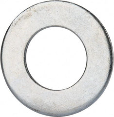 Value Collection - 1-1/2" Screw, Grade 2 Steel SAE Flat Washer - 1-9/16" ID x 3" OD, 0.16" Thick, Zinc-Plated Finish - A1 Tooling