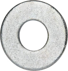 Value Collection - 9/16" Screw, Grade 2 Steel USS Flat Washer - 0.62" ID x 1.499" OD, 0.132" Thick, Zinc-Plated Finish - A1 Tooling