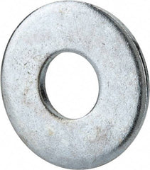 Value Collection - 5/8" Screw, Grade 2 Steel USS Flat Washer - 0.681" ID x 1.78" OD, 0.16" Thick, Zinc-Plated Finish - A1 Tooling