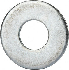 Value Collection - 7/8" Screw, Grade 2 Steel USS Flat Washer - 0.931" ID x 2.28" OD, 0.192" Thick, Zinc-Plated Finish - A1 Tooling