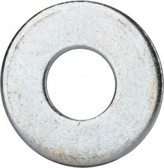 Value Collection - 1" Screw, Grade 2 Steel USS Flat Washer - 1.055" ID x 2.53" OD, 0.192" Thick, Zinc-Plated Finish - A1 Tooling