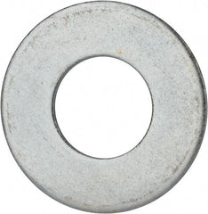 Value Collection - 1-3/4" Screw, Grade 2 Steel USS Flat Washer - 1.865" ID x 4.045" OD, 0.213" Thick, Zinc-Plated Finish - A1 Tooling