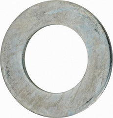 Value Collection - 3" Screw, Grade 2 Steel USS Flat Washer - 3.115" ID x 5.565" OD, 0.327" Thick, Zinc-Plated Finish - A1 Tooling