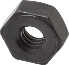 Value Collection - 1/4-20 UNC Steel Right Hand Heavy Hex Nut - 1/2" Across Flats, 15/64" High, Uncoated, 2B Class of Fit - A1 Tooling