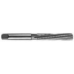 Made in USA - 3/32" Diam, Straight Shank, 1-1/4" Flute, Hand Reamer - A1 Tooling