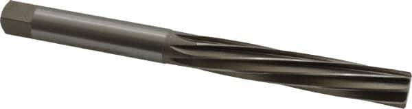 Interstate - 9/16" Diam, Straight Shank, 3-1/4" Flute, Hand Reamer - A1 Tooling