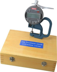 SPI - 0 to 0.5 Inch Measurement, 0.0005 Inch Resolution Electronic Thickness Gage - A1 Tooling