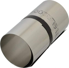 Made in USA - 1 Piece, 50 Inch Long x 6 Inch Wide x 0.004 Inch Thick, Roll Shim Stock - Stainless Steel - A1 Tooling