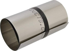 Made in USA - 1 Piece, 50 Inch Long x 6 Inch Wide x 0.007 Inch Thick, Roll Shim Stock - Stainless Steel - A1 Tooling