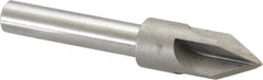 Keo - 3/4" Head Diam, 1/2" Shank Diam, 4 Flute 60° High Speed Steel Countersink - A1 Tooling