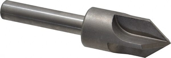 Keo - 1" Head Diam, 1/2" Shank Diam, 4 Flute 82° High Speed Steel Countersink - A1 Tooling