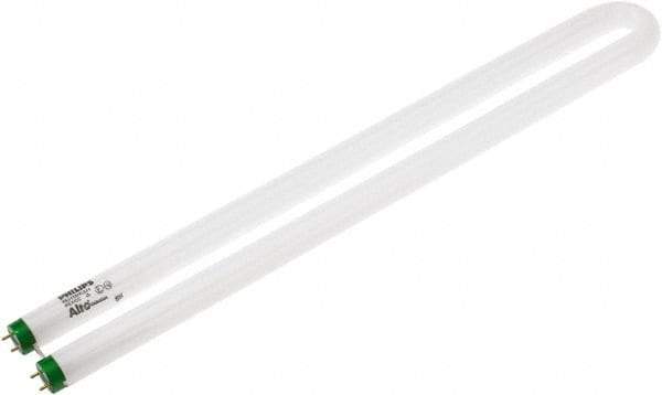 Philips - 31 Watt Fluorescent Tubular Medium Bi-Pin Lamp - 4,100°K Color Temp, 2,775 Lumens, T8-1 5/BU, 24,000 hr Avg Life - A1 Tooling