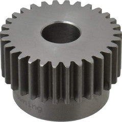 Browning - 16 Pitch, 1-7/8" Pitch Diam, 2" OD, 30 Tooth Spur Gear - 3/4" Face Width, 5/8" Bore Diam, 1-5/8" Hub Diam, 20° Pressure Angle, Steel - A1 Tooling