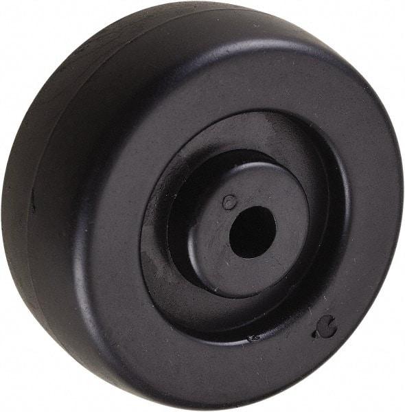 Value Collection - 2-1/2 Inch Diameter x 1-1/8 Inch Wide, Polyolefin Caster Wheel - 175 Lb. Capacity, 1-1/8 Inch Hub Length, 5/16 Inch Axle Diameter, Plain Bearing - A1 Tooling