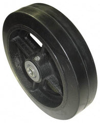 Value Collection - 10 Inch Diameter x 2-1/2 Inch Wide, Rubber Caster Wheel - 1,500 Lb. Capacity, 2-3/4 Inch Hub Length, 1 Inch Axle Diameter, Roller Bearing - A1 Tooling