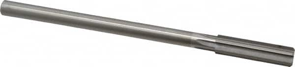 Made in USA - 15/32" High Speed Steel 6 Flute Chucking Reamer - Straight Flute, 0.373" Straight Shank, 1-3/4" Flute Length, 7" OAL - A1 Tooling