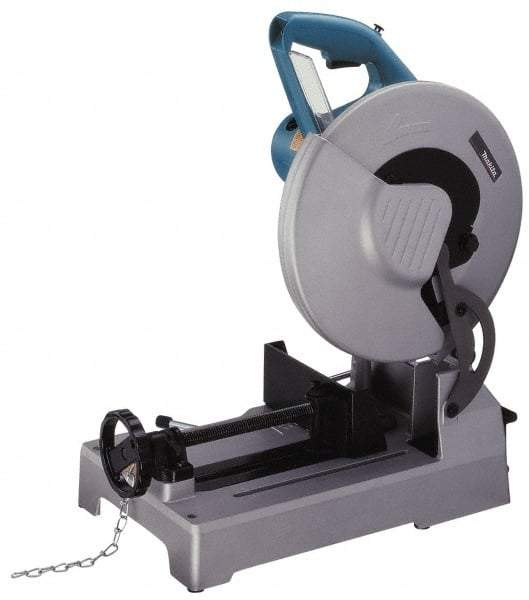 Makita - 12" Blade Diam, 1" Arbor Hole, Miter Metal Chop & Cutoff Saw - 1,300 RPM, 115 Volts, 1 Phase - A1 Tooling