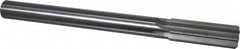 Made in USA - 25mm High Speed Steel 8 Flute Chucking Reamer - Straight Flute, 7/8" Straight Shank, 2-3/4" Flute Length, 10-1/2" OAL - A1 Tooling