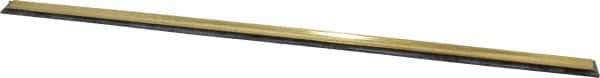 Unger - 22" Rubber Blade Window Washer/Squeegee - Black, Brass Holder - A1 Tooling