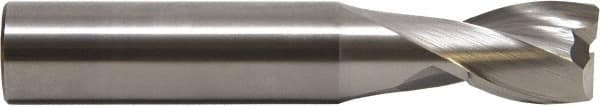 M.A. Ford - 1/4", 2 Flute, Single End, Solid Carbide, 0.011" Corner Radius End Mill - 3-1/2" OAL, 30° Helix, Right Hand Flute, 5/16" LOC, Right Hand Cut - A1 Tooling