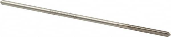 Interstate - 7/64" High Speed Steel 4 Flute Chucking Reamer - Straight Flute, 0.103" Straight Shank, 7/8" Flute Length, 3-1/2" OAL - A1 Tooling