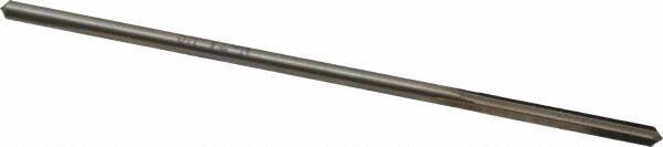 Interstate - #34 High Speed Steel 4 Flute Chucking Reamer - Straight Flute, 0.1055" Straight Shank, 7/8" Flute Length, 3-1/2" OAL - A1 Tooling