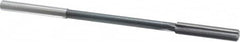 Interstate - Letter T High Speed Steel Chucking Reamer - Straight Flute, 0.3105" Straight Shank, 1-3/4" Flute Length, 7" OAL - A1 Tooling