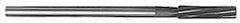 Made in USA - 31/32" High Speed Steel 8 Flute Chucking Reamer - Spiral Flute, 3/4" Straight Shank, 2-5/8" Flute Length, 10" OAL - A1 Tooling