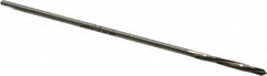 Interstate - 5/64" Cobalt 4 Flute Chucking Reamer - Spiral Flute, 0.072" Straight Shank, 3/4" Flute Length, 3" OAL - A1 Tooling