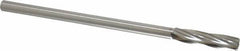 Interstate - 11/32" Cobalt 6 Flute Chucking Reamer - Spiral Flute, 0.2792" Straight Shank, 1-1/2" Flute Length, 6" OAL - A1 Tooling