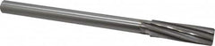 Made in USA - 3/4" High Speed Steel 8 Flute Chucking Reamer - Spiral Flute, 5/8" Straight Shank, 2-1/2" Flute Length, 9-1/2" OAL - A1 Tooling