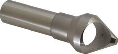 M.A. Ford - 13/16" Head Diam, 1/2" Shank Diam, 0 Flute 60° High Speed Steel Countersink - Bright Finish, 2-5/8" OAL, Single End, Straight Shank, Right Hand Cut - A1 Tooling