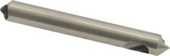 M.A. Ford - 3/16" Head Diam, 3/16" Shank Diam, 0 Flute 90° High Speed Steel Countersink - Bright Finish, 1-1/2" OAL, Single End, Straight Shank, Right Hand Cut - A1 Tooling