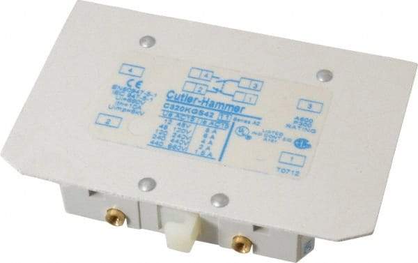 Eaton Cutler-Hammer - Starter Auxiliary Contact - For Use with 100-400A Contactors - A1 Tooling