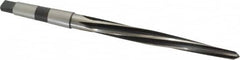 Interstate - 5/8" Reamer Diam, 25/64" Small End Diam, 2MT Morse Taper Shank, 6-1/8" Flute, Bridge Reamer - A1 Tooling