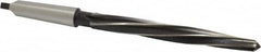 Interstate - 13/16" Reamer Diam, 35/64" Small End Diam, 3MT Morse Taper Shank, 7-3/8" Flute, Bridge Reamer - A1 Tooling