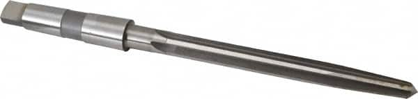 Interstate - 11/16" Reamer Diam, 13/32" Small End Diam, 3MT Morse Taper Shank, 6-1/8" Flute, Bridge Reamer - A1 Tooling