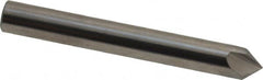 Hertel - 1/4" Head Diam, 1/4" Shank Diam, 3 Flute 82° Solid Carbide Countersink - A1 Tooling