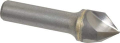 Hertel - 3/4" Head Diam, 1/2" Shank Diam, 3 Flute 82° Solid Carbide Countersink - Bright Finish, 2-3/4" OAL, Single End, Straight Shank, Right Hand Cut - A1 Tooling